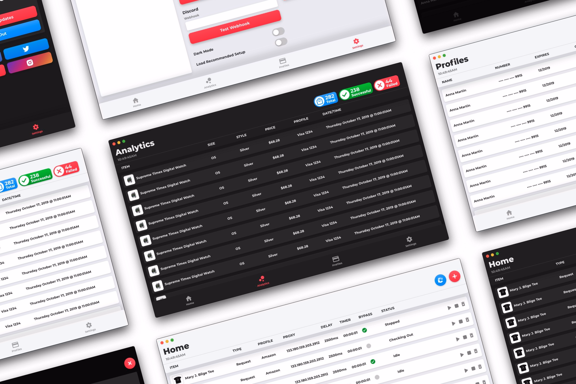 SwiftSole screenshots